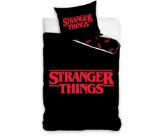 „Stranger Things Titel“ patalynės užvalkalas 140–200 cm, 70–90 cm