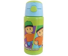 „Stumble Guys“ aliumininis šiaudelis su kabliuku, skirtas visai dienai, 500 ml