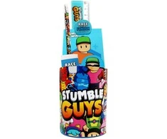 „Stumble Guys Race“ 7 dalių kanceliarinių prekių rinkinys