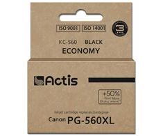 Actis KC-560 Ink (pakeitimas Canon PG-560XL; Supreme; 22 ml; juodas). Spausdina 50 % daugiau nei OEM.
