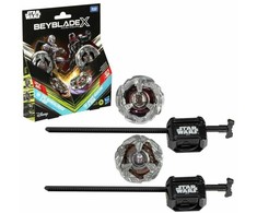 Hasbro Beyblade XStar Wars Dual Pack The Mandalorian 3-60F &amp; Moff Gideon 3-80N Set