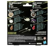 Hasbro Beyblade XStar Wars Dual Pack The Mandalorian 3-60F &amp; Moff Gideon 3-80N Set