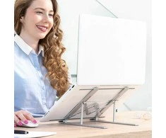 Sulankstomas ir reguliuojamas nešiojamojo kompiuterio stovas Flastan InnovaGoods