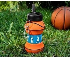 Sulankstomas vandens butelis „BASEKTBALL“