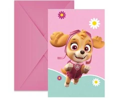 Globos Europe Bv Paw patrol Skye kvietimai