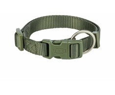 TRIXIE Premium antkaklis, L-XL: 40-65 cm/25 mm, alyvuogių