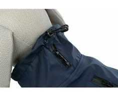 Trixie BE NORDIC Husum vaivorykštinis paltas, mėlynas, M: 50 cm