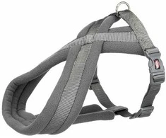 TRIXIE Premium touring petnešos, XS-S 30-55cm/15mm, grafito