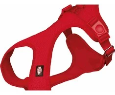 TRIXIE Comfort Soft touring petnešos, XS-S 30-45cm/15mm, raudonos
