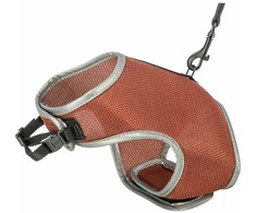 Trixie minkštos petnešos katėms, su pavadėliu, 24–42 cm, 1,20 m, rūdžių spalvos