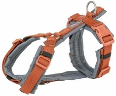 Szelki šuniui Trixie Premium Trekking Oranžinė Grafit M/L
