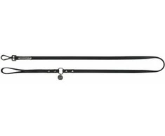 TRIXIE CityStyle pavadys, PVC, S-M: 1.20 m/13 mm, juodas