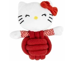 Šuns žaislas Hello Kitty Raudona Poliesteris Medvilnė