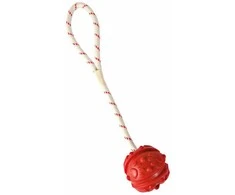 TRIXIE Aqua Toy kamuolys su virve, plūduriuojantis, natūrali guma, ø 7-35 cm