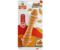Nylabone Power Chew Bagelė – Kietas, vištienos kvapo kramtomasis žaislas, ilgaamžė konstrukcija