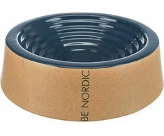 Trixie BE NORDIC, dubuo, šunims, tamsiai mėlyna/smėlio spalvos, keraminė, 0,8l/ 25 cm