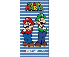 Super Mario paplūdimys / vonios rankšluostis 70 x 140 cm