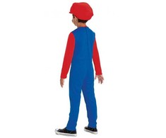 Super Mario kostiumas 4-6 metų vaikams