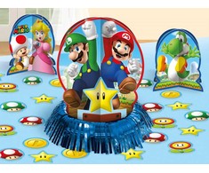 „Super Mario Mushroom World“ stalo dekoracijų rinkinys, 23 dalys