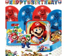 „Super Mario Mushroom World“ vakarėlių rinkinys, 60 dalių