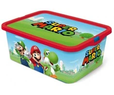 Super Mario plastikinė laikymo dėžė 13 l