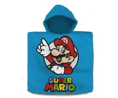 Rankšluostis Kids Licensing Super Mario Bros cotton poncho towel