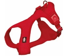 TRIXIE Comfort Soft touring petnešos, XXS-XS 28-40cm/15mm, raudonos