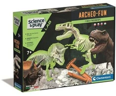 Clementoni Science&amp;Play Lab: Tyrannosaurus Rex + Triceraptos