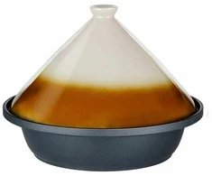Alpina - Tajine troškintuvas su keraminiu kūginiu dangčiu 30x25 cm 2,5 l