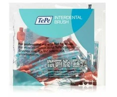 Tarpdančio Tepe Extra Soft Raudona 0,5 mm 25 vnt.