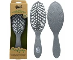 Wet Brush Wet Wet Go Žalias Treatment &amp; Shine kartáč na vlasy Charcoal