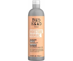 Tigi Bed Head šampūnas sausiems ir nusilpusiems plaukams Bed Head Moisture Maniac (be sulfatų šampūnas)