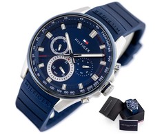 Vyriškas laikrodis TOMMY HILFIGER TYSON 1710586 (zf100g) + BOX