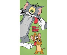 Rankšluostis Ręcznik bawełniany Tom i Jerry 70x140 RDC-313
