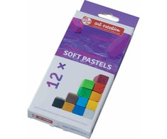 12 Minkštų Pastelių Rinkinys - Asortimentas - Royal Talens