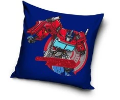 Transformers Cybertronian aksominis dekoratyvinis pagalvės užvalkalas 40x40 cm