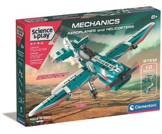 „Clementoni Science&amp;Play Mechanics“: nauji lėktuvai ir sraigtasparniai