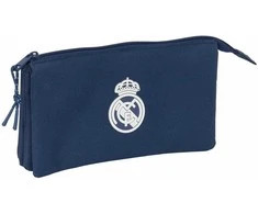 Safta Trigubas penalas Real Madrid C.F. Tamsiai mėlyna 22 x 12 x 3 cm