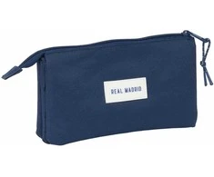 Safta Trigubas penalas Real Madrid C.F. Tamsiai mėlyna 22 x 12 x 3 cm