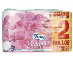 Tualetinio popieriaus Foxy Bouquet 3 sluoksniai (6 uds)