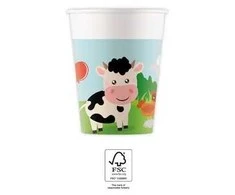 GoDan Ūkiniai popieriniai puodeliai 200ml 8vnt