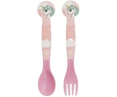 „Unicorn Range“ plastikinių stalo įrankių rinkinys – 2 dalys
