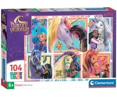 Dėlionė Clementoni Super Color Unicorn Academy 25094,104 vnt