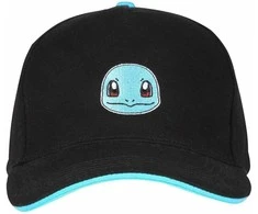Unisex kepurė Pokémon Squirtle Badge 58 cm Juoda Vienas dydis