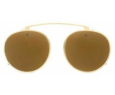 Akiniai VUARNET VD19030002212. VIEW + CLIP-ON, Kolor auksinė. Unisex.