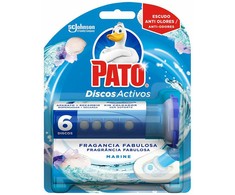Pato DUCK WC ACTIVE DISCS device + 6 refills #marine freshness 7 u