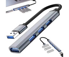 USB skirstytuvas 3.0 su 4 prievadais
