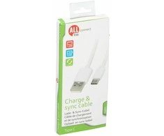 „All Ride“ kelioninis įkroviklis | 10 W | USB-A | su integruotu „micro USB“ laidu