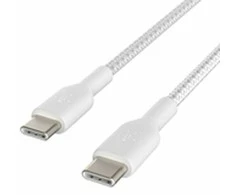 Kabelis USB Belkin USB-C - USB-C 2 m Baltas (CAB004BT2MWH2PK)