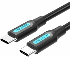Kabelis USB Vention USB-C - USB-C 1 m Juodas (S7835257)